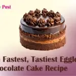 Eggless Chocolate Cake Recipe