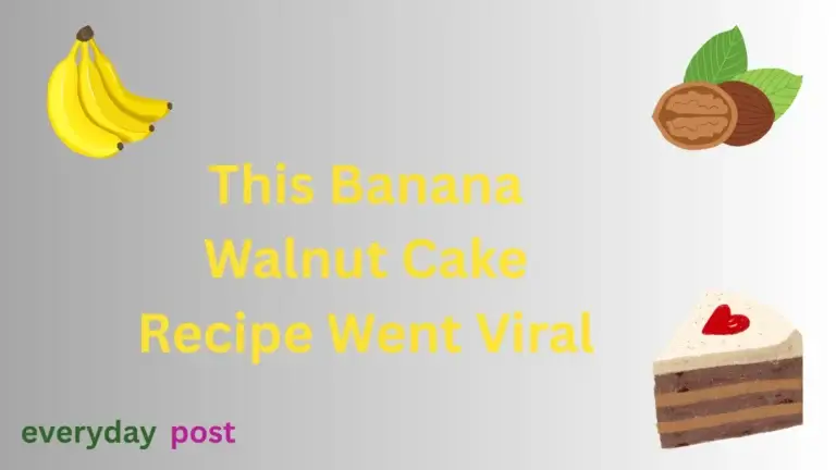 banana walnut cake recipe