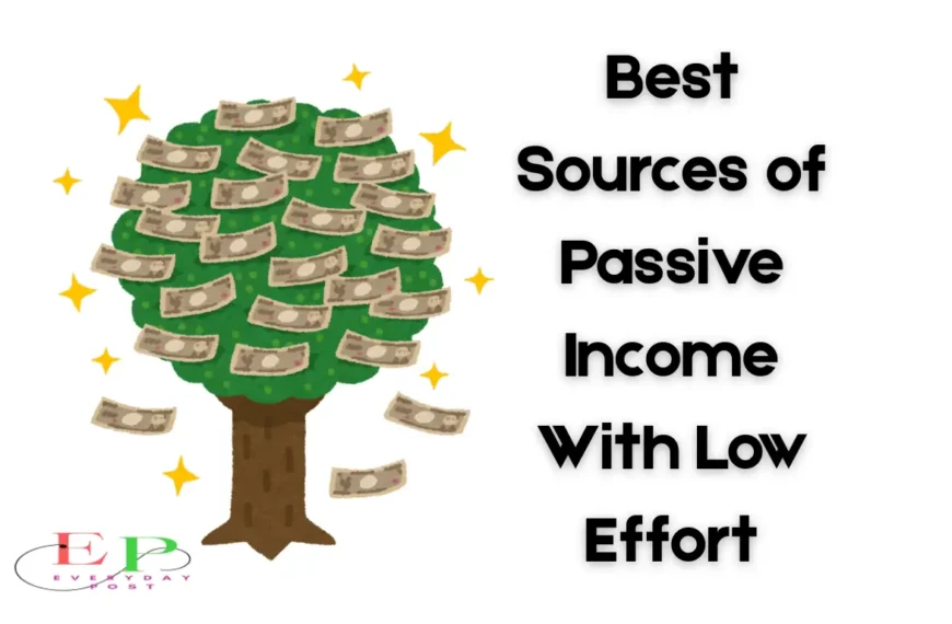 best sources of passive income