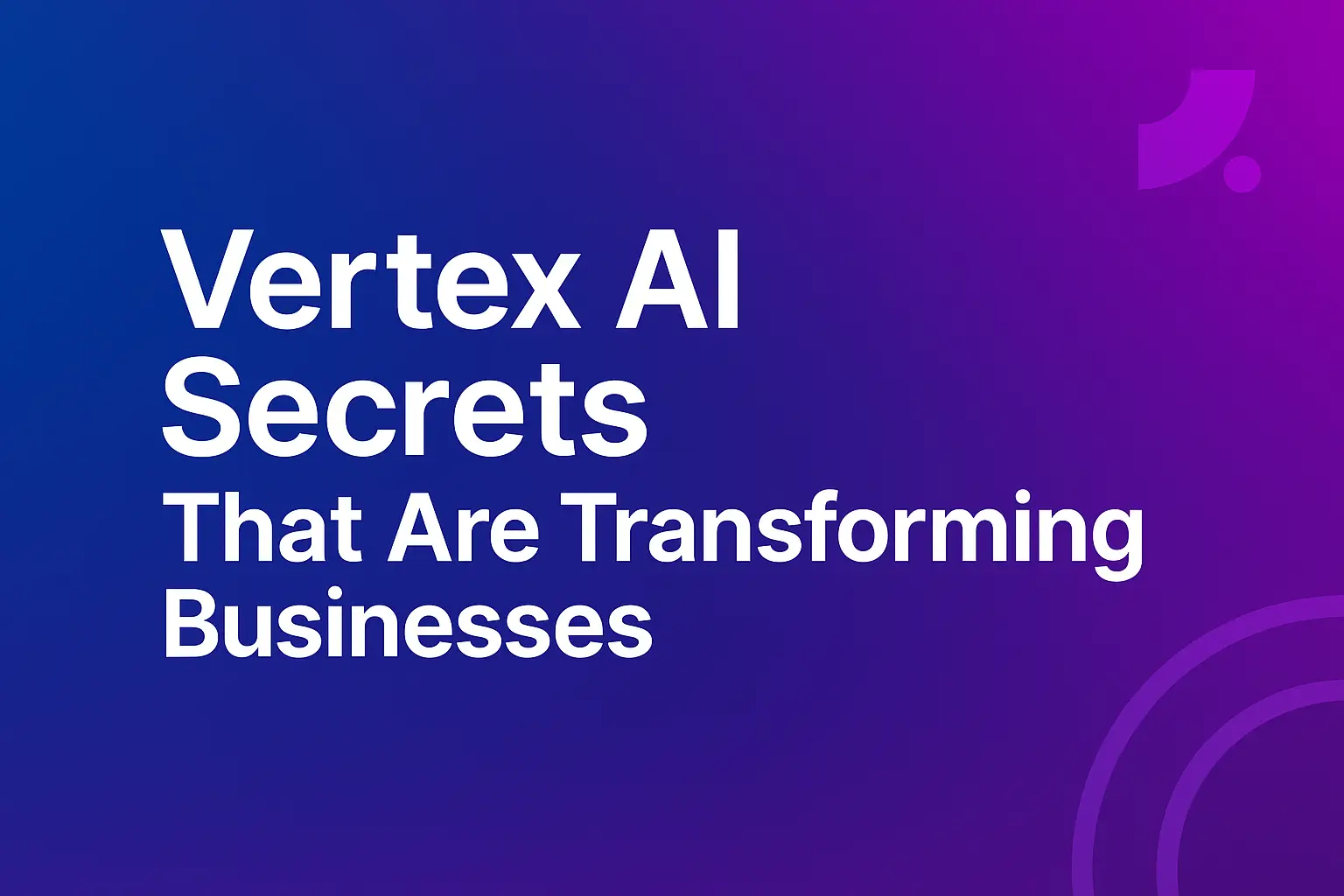 Vertex AI