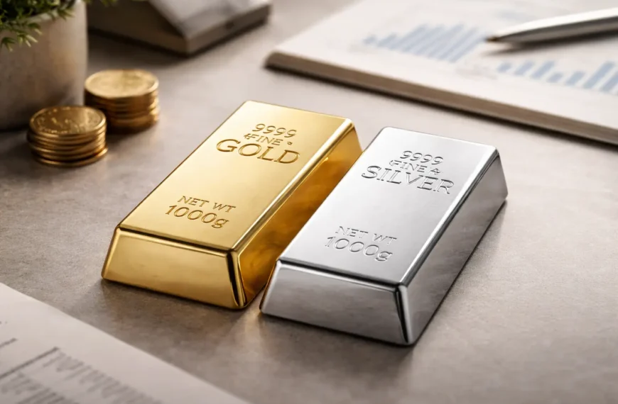 Gold and silver prices