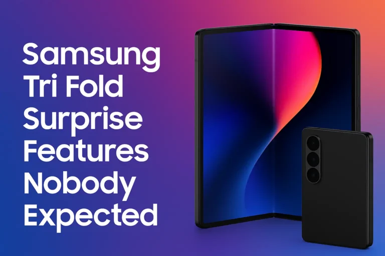 samsung tri fold features