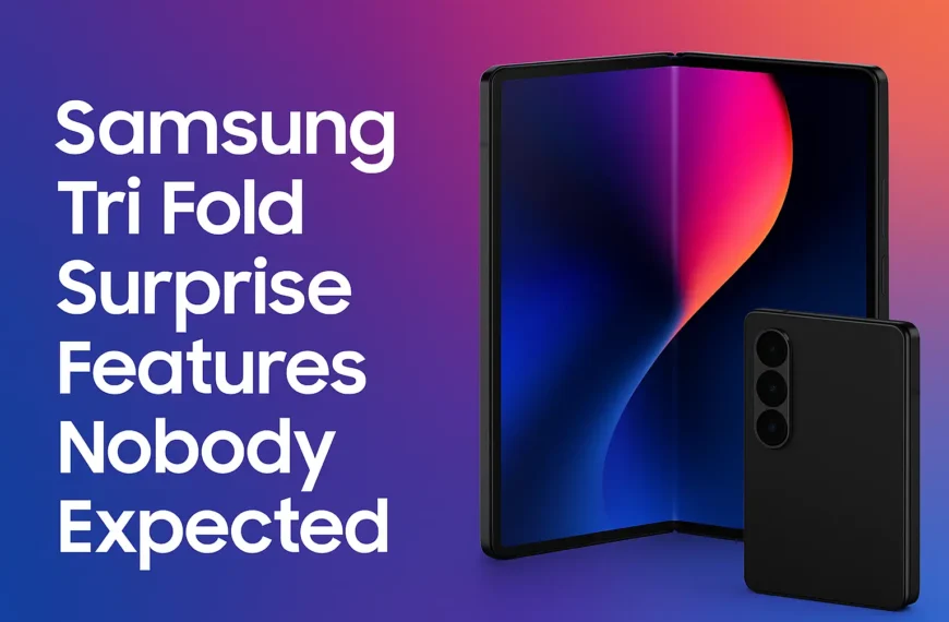 samsung tri fold features