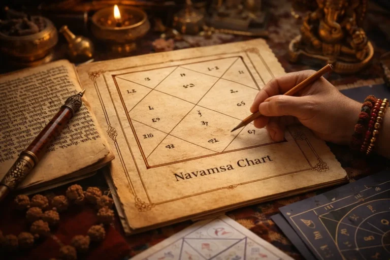 How to read navamsa chart