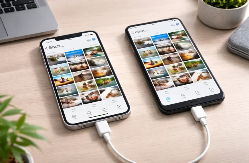 How to transfer photos from iPhone to android