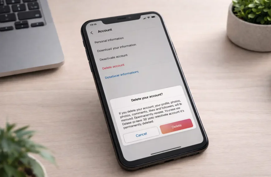 Delete Instagram permanently
