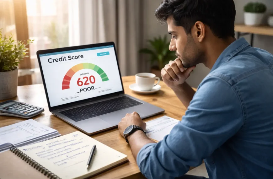 Credit score range chart India