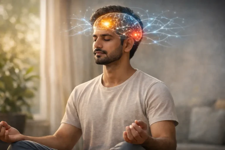 Person practicing gratitude journaling