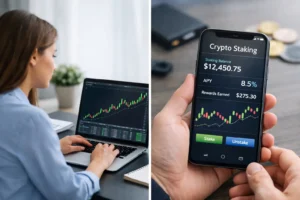 Crypto vs stocks for passive income