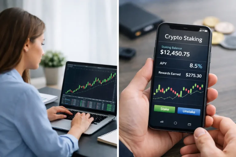 Crypto vs stocks for passive income