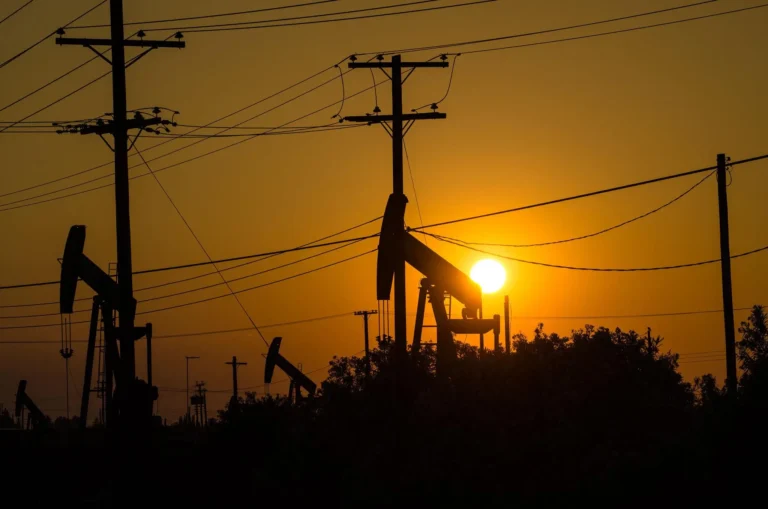Oil pumps symbolizing rising petrol prices due to Iran Israel war