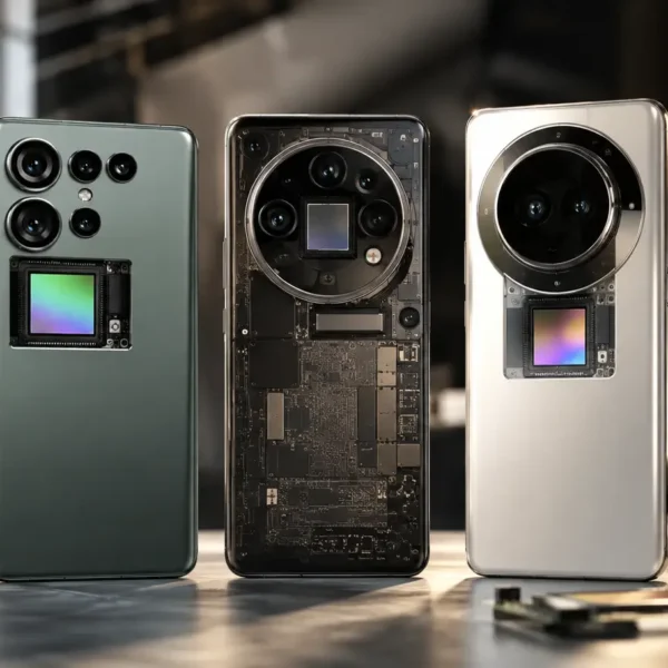 Best camera sensor phones with large smartphone camera sensors