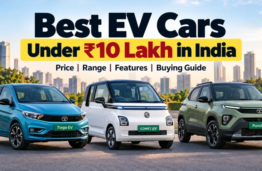 Tata Tiago EV and MG Comet EV electric cars in India
