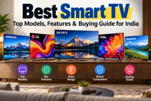 Best smart TVs in India 2026 including OLED Mini LED QLED and 4K TVs