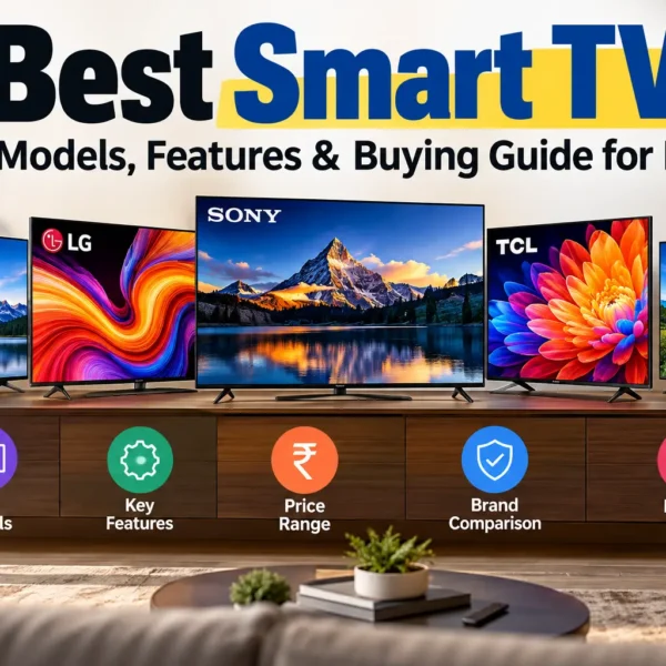 Best smart TVs in India 2026 including OLED Mini LED QLED and 4K TVs
