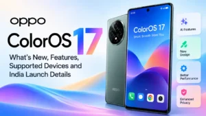 ColorOS 17 interface and Living Flow Design on an OPPO smartphone