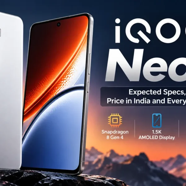 iQOO Neo12 smartphone launch and specifications.