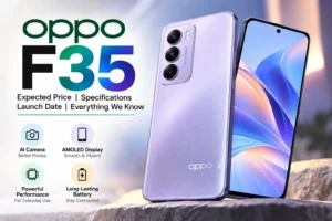 OPPO F35 5G with 50MP selfie camera, 8000mAh battery and 120Hz AMOLED display